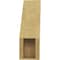 Ekena Millwork 5-inch W x 12-inch D x 16-inch H Burlington Rough Cedar Woodgrain TimberThane Knee Brace, Primed BRCUR05X12X16BURRCPR - alternate 5